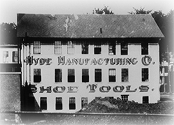 Turn of the century factory for Hyde blades.