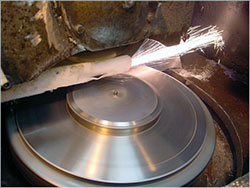 Custom grinding and polishing available at Hyde Industrial Blade Solutions.