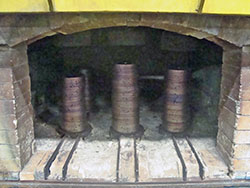A Hyde Custom Fabrication heat treating oven.