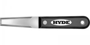 The Hyde Black & Silver Roofing Knife can tackle any roof cutting you need to do.